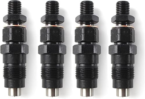 Miniatura 3 de 4x Diesel Fuel Injectors Nozzles Compatible With Mitsubishi Delica Spacegear Pajero Triton 4M40 4M40T 28L ME731687 ME201844 9430610435