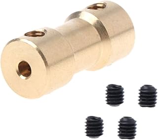 ZHENGGF-CPL Coupler 2-5mm for Motor Copper Shaft Coupling Coupler Connector Sleeve Adapter (Inner Diameter : 3 4mm)