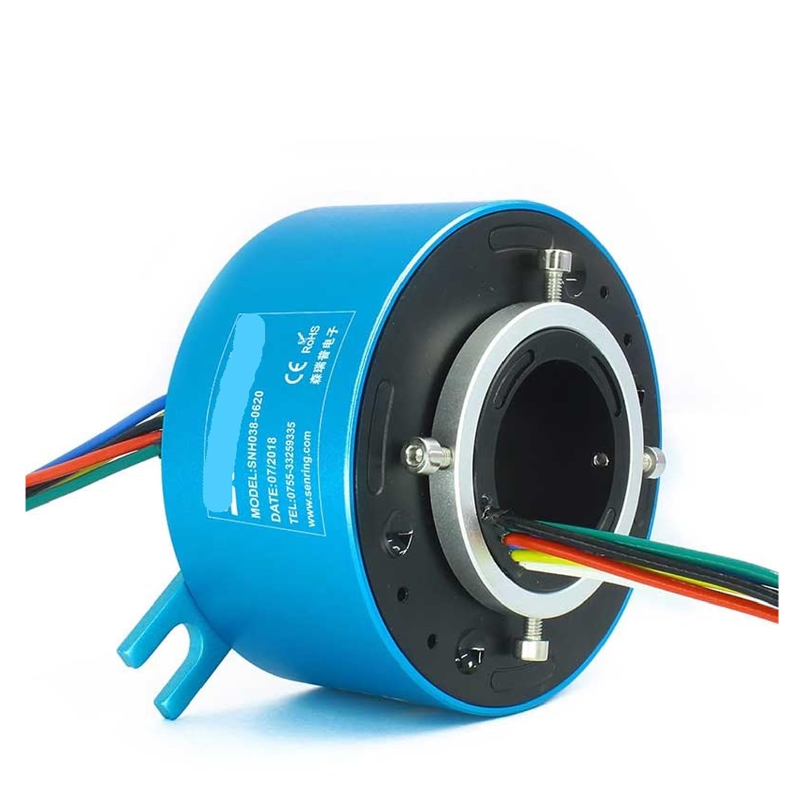 Electrical Rotary Connector 1.5'' bore (38.1mm) with 6-Way 20A