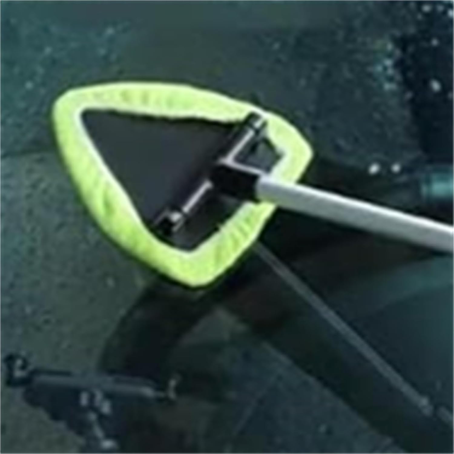 Windshield Cleaning Tool, Car Window Cleaner with Extendable Handle, Microfiber Car Window Cleaner with 4 Reusable and Washable Microfiber Pads