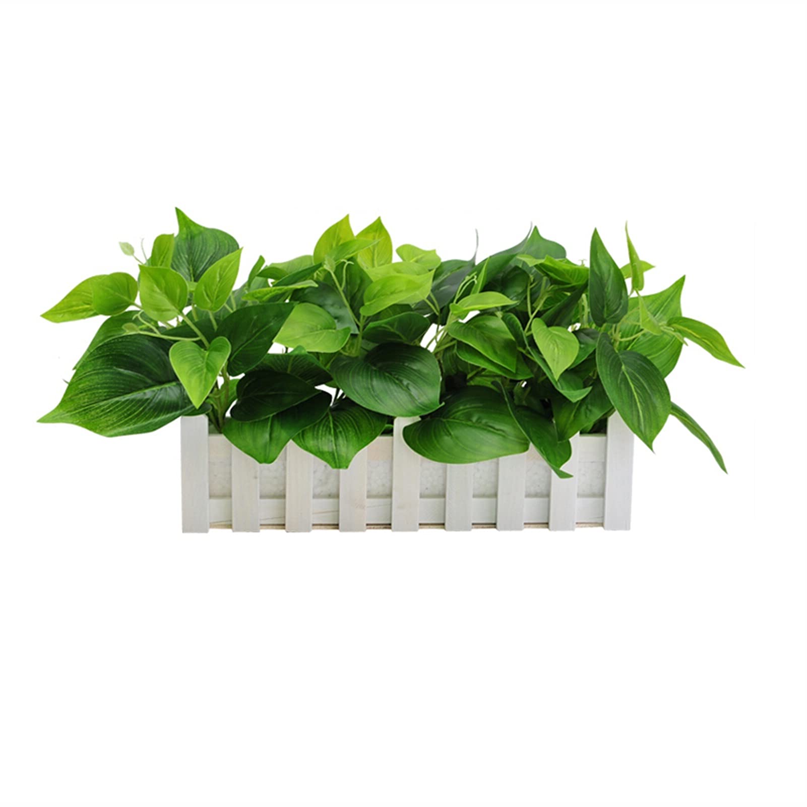 Piante finte Fiore artificiale Bonsai verdi artificiali in vaso per la decorazione domestica per interni ed esterni Pianta finta in vaso Regalo perfetto per l'inaugurazione della casa Piante artificia