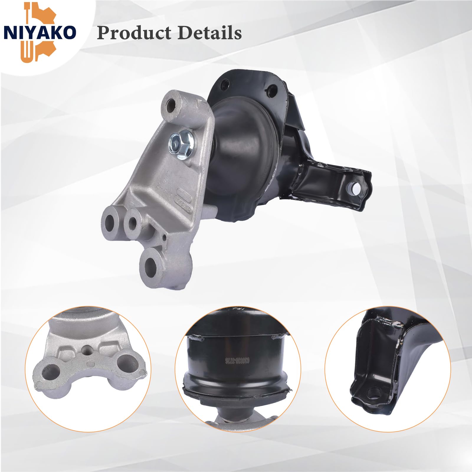 Professional Engine Motor Mount, Front Right Motor Motor Mount 50820 Professional Engine Motor Mount, Front Right Motor Motor Mount 50820