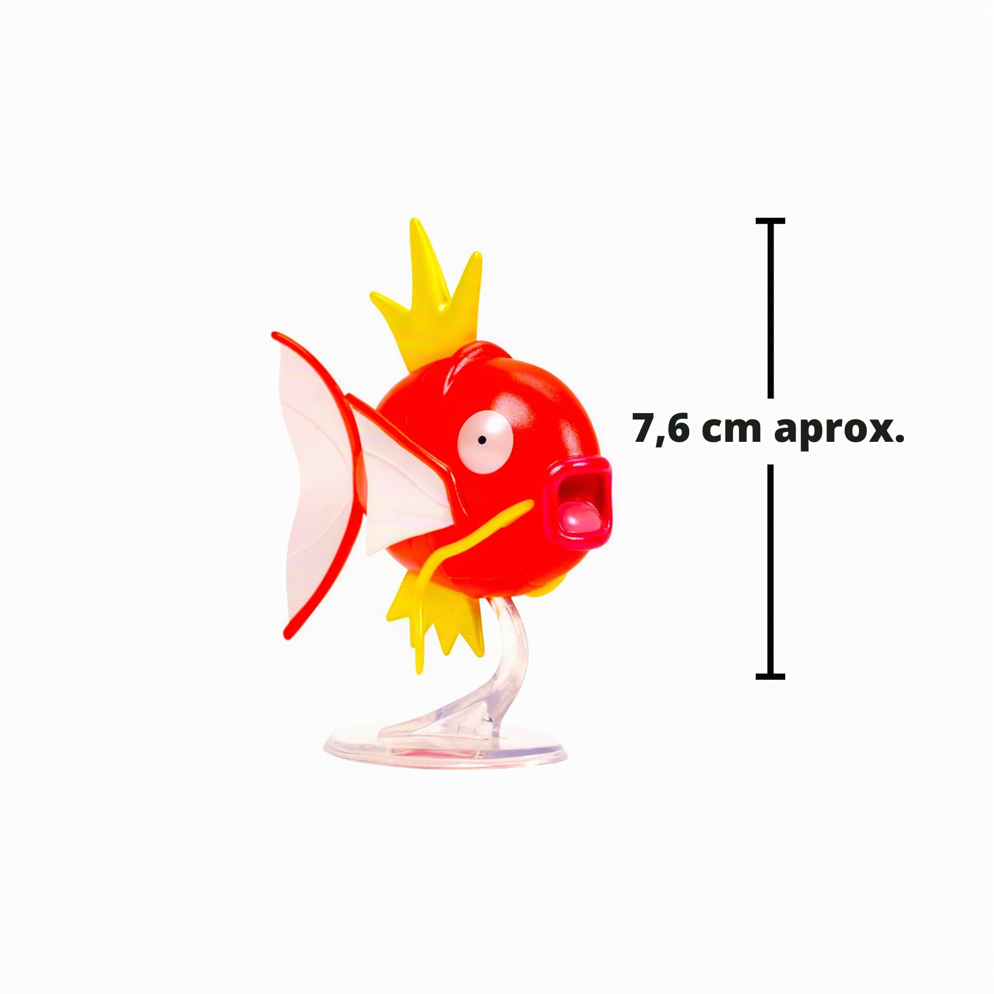 Paquete de Evolución Pokemon Select - Incluye figuras de batalla Magikarp de 5 cm y Gyarados de 30 cm con acabado exclusivo
