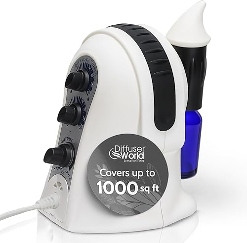 Miniatura 7 de Difusor sin agua para aceites esenciales de 110 V, difusor atomizador de aroma hecho en Estados Unidos, difusor de aceite esencial sin agua