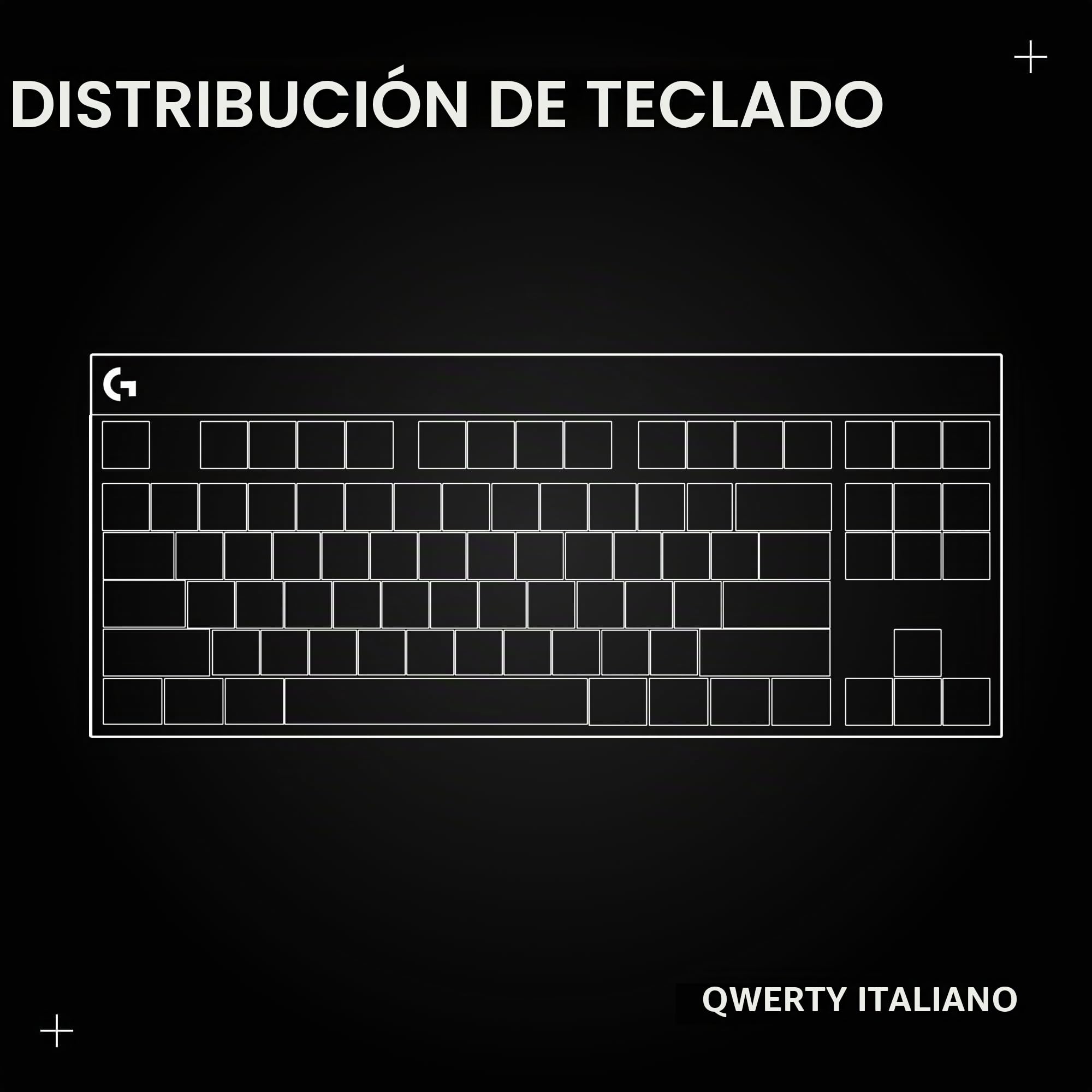 Logitech G G413 SE Full-Size Teclado Mecánico para Gaming | Disposición QWERTY Italiano, Táctil - Negro