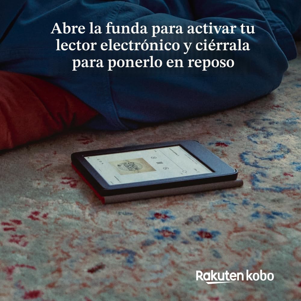 Kobo Clara Colour/BW SleepCover - Funda para dormir | Amarillo mantequilla | Tecnología Sleep/Wake | Soporte bidireccional | Cuero vegano