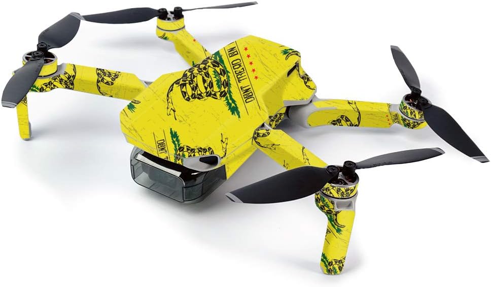 MightySkins Skin for DJI Mavic Mini Portable Drone Quadcopter - Tread Lightly | Protective, Durable, and Unique Vinyl Decal wrap cover | Easy To Apply, Remove, and Change Styles | Made in the USA (DJMAVMIN-Tread Lightly)