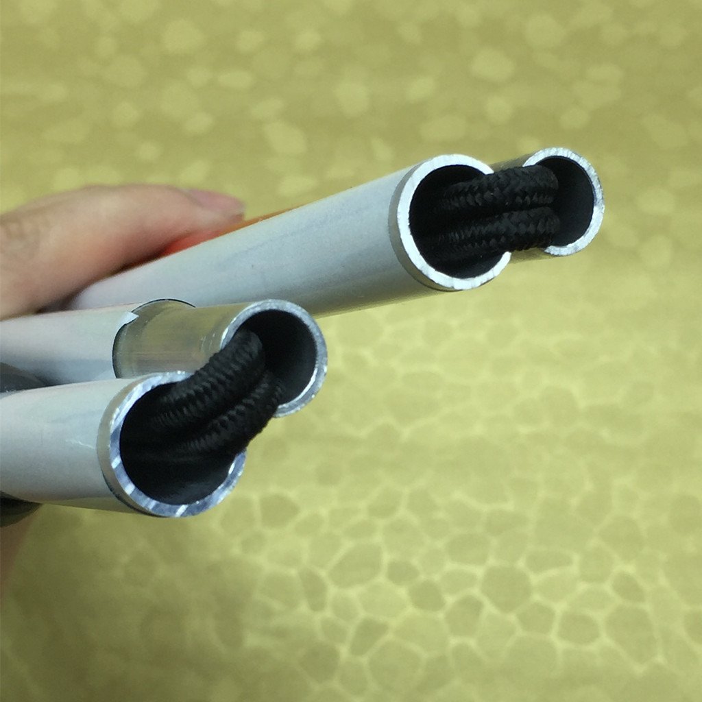 Alluminio Bastone Bianco Pieghevole per Non Vedenti 4 Sezioni e Punta Roller per i Bambini 100cm(39.37 Pollice)