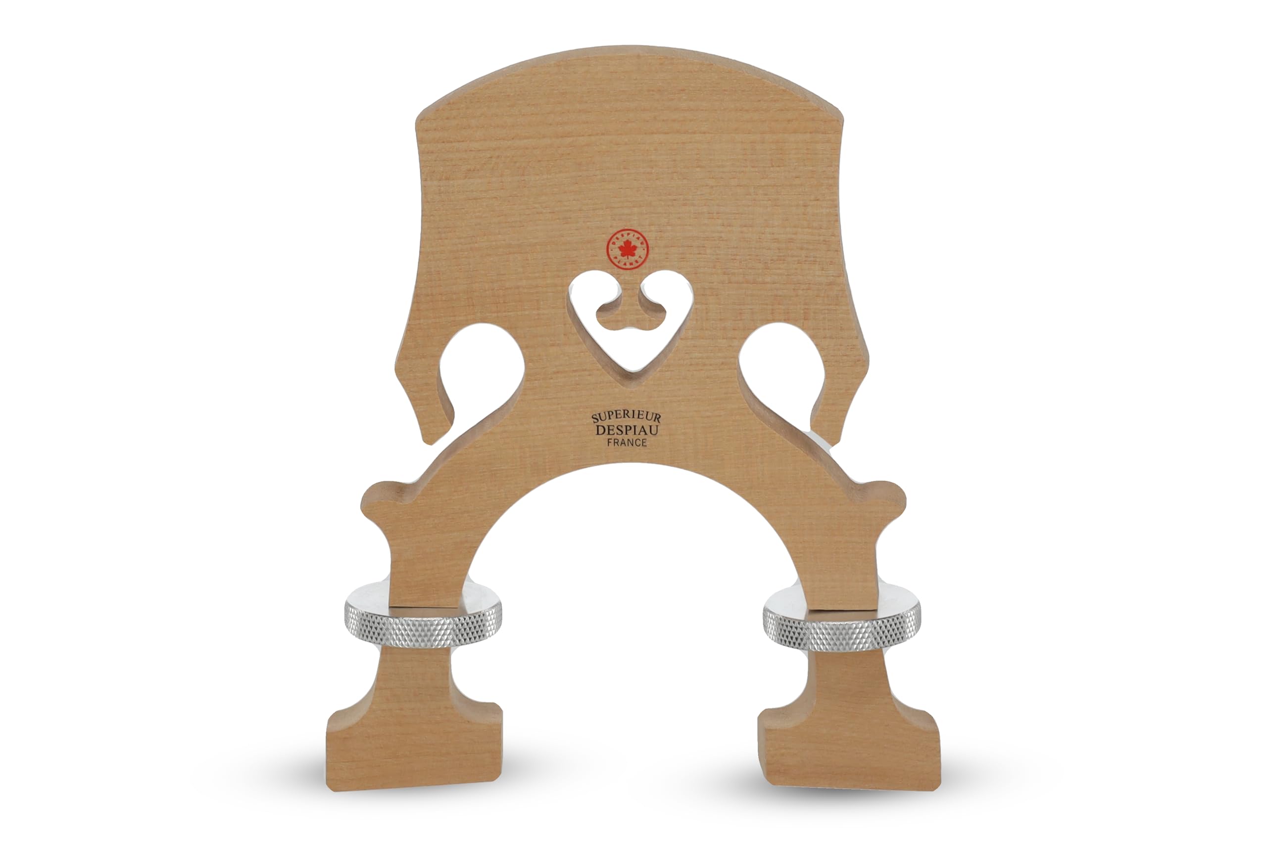 Despiau Bass Bridge, Double Bass Bridge, Planet D Height Adjustable 1/8 Foot Width 115, With Contribution To Nature Conservation - Image 2