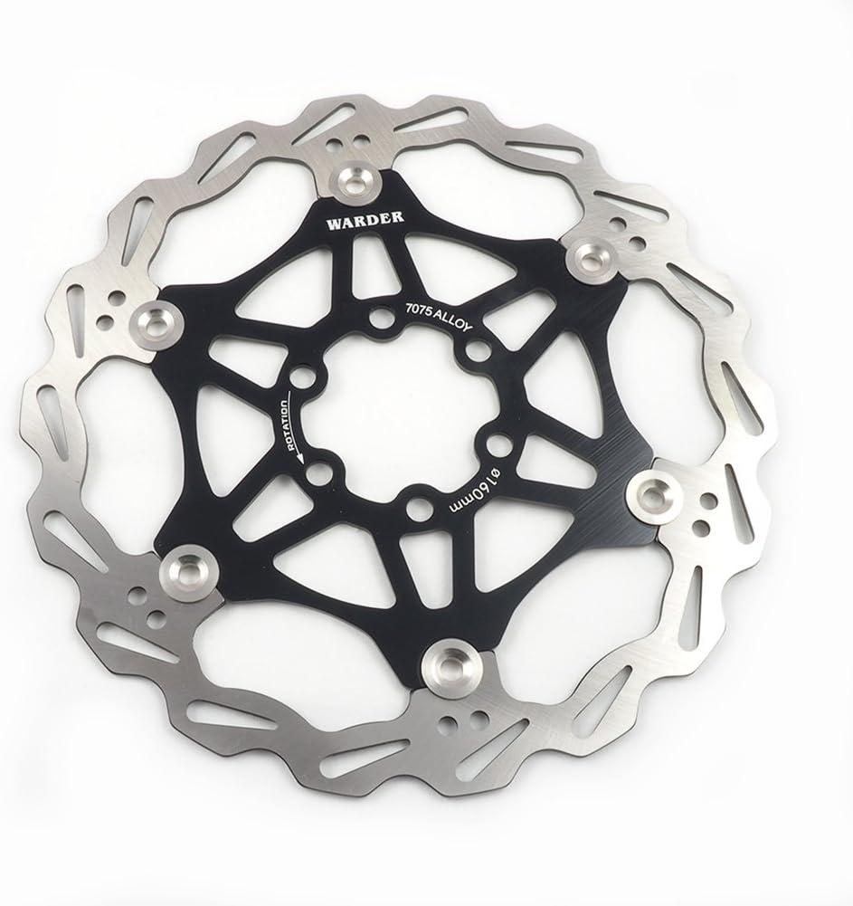 ProRuck MTB Disc Brake Rotor, Mountain Bike 160mm Floating Brake Disc Rotors MTB Floating Disk Brake Rotor