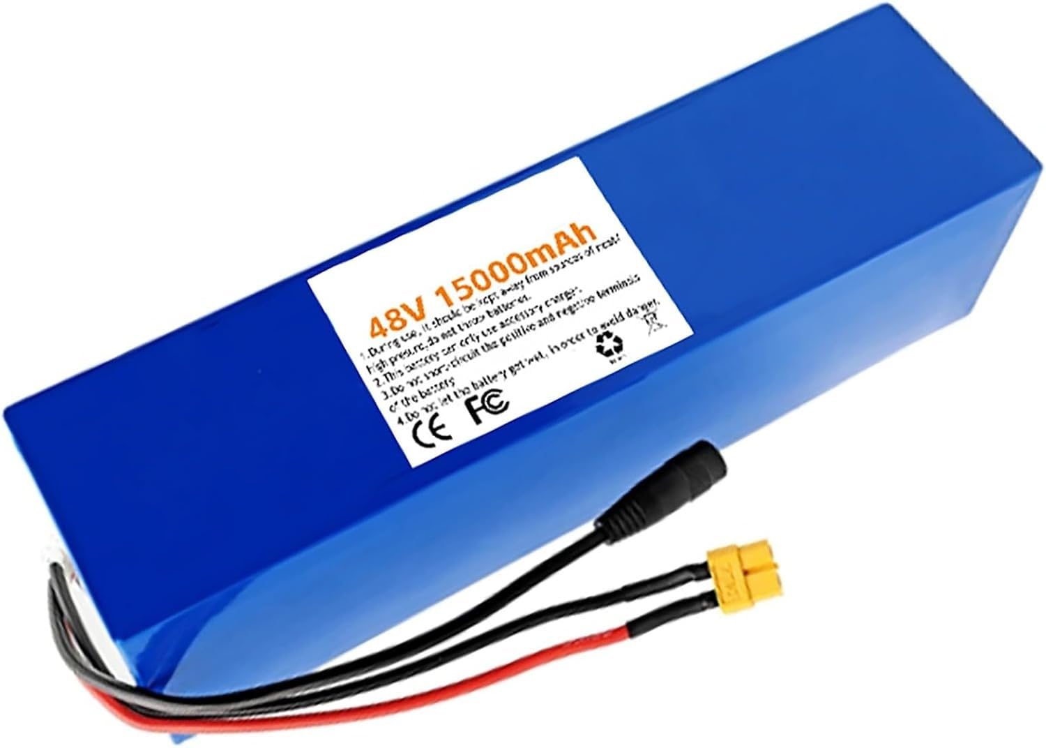 E-Bike Akku 48V 15Ah 18Ah 20Ah, Elektrofahrrad Batterie 48V 15Ah 18Ah 20Ah Für 750W 500W 250W Elektro Fahrrad Batterie Für Elektro-Roller Scooter Mit 2Aladegerät BMS-Schutz
