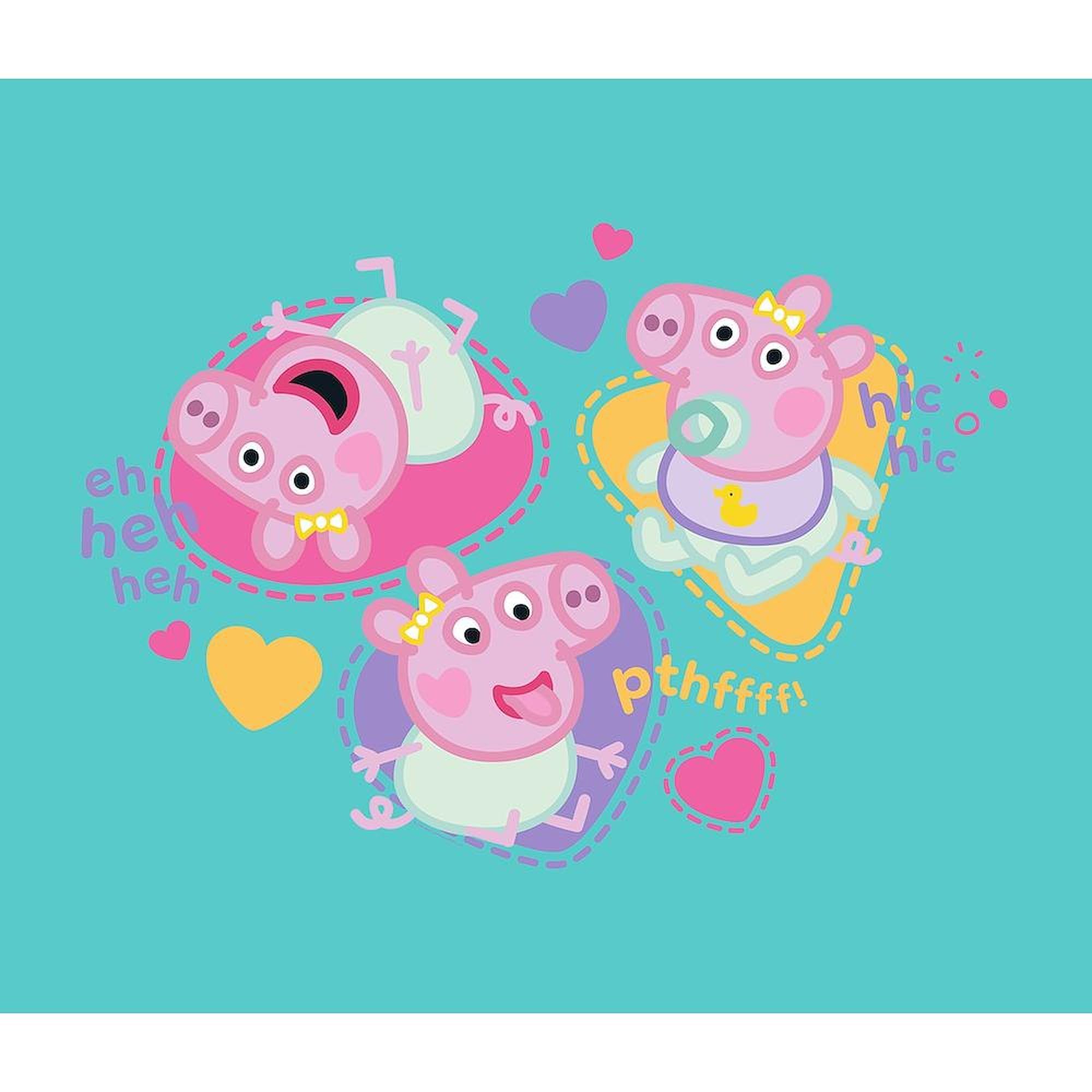 CafePress Peppa Pig: Happy Baby King Duvet Cover, Printed Comforter Cover, Unique Bedding