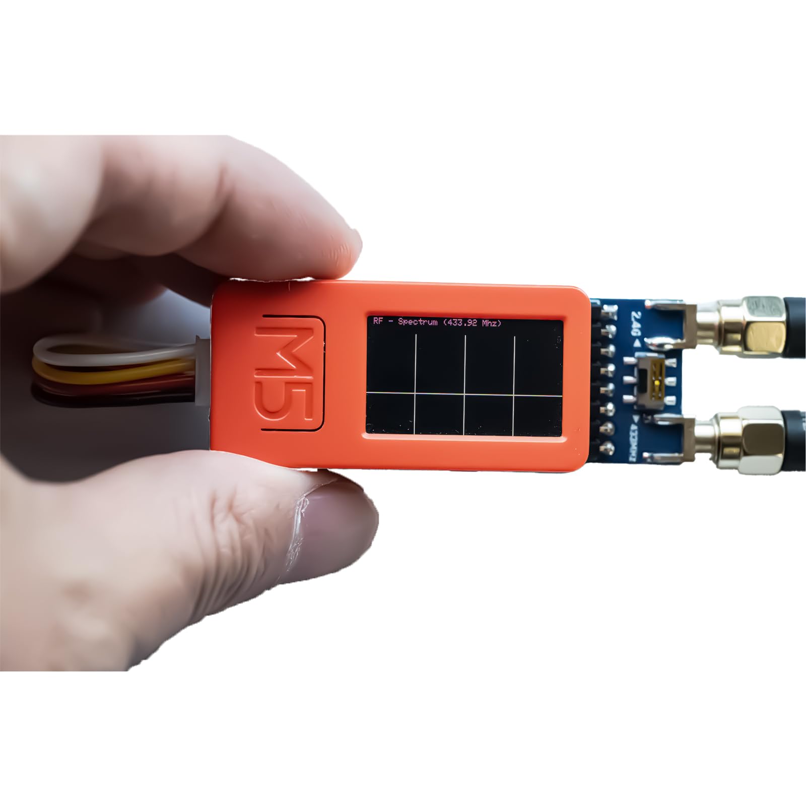 Stick RF 424 CC1101 & NRF24 podwójny moduł RF do M5Stack StickC Plus 2-433 MHz i 2,4 GHz płyta rozszerzeń zaprojektowana dla oprogramowania sprzętowego Bruce, ze zoptymalizowanym obwodem