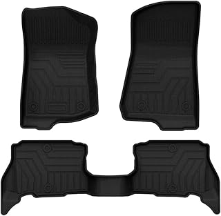 FIILINES Floor Mats Fit for Jeep Wrangler 4XE 2021 2022 2023 (Not for 2 Door and JL Unlimited Models) All Weather Floor Liners Durable Odorless 2 Rows Carpet Liner Mat Set Wrangler 4XE Accessories