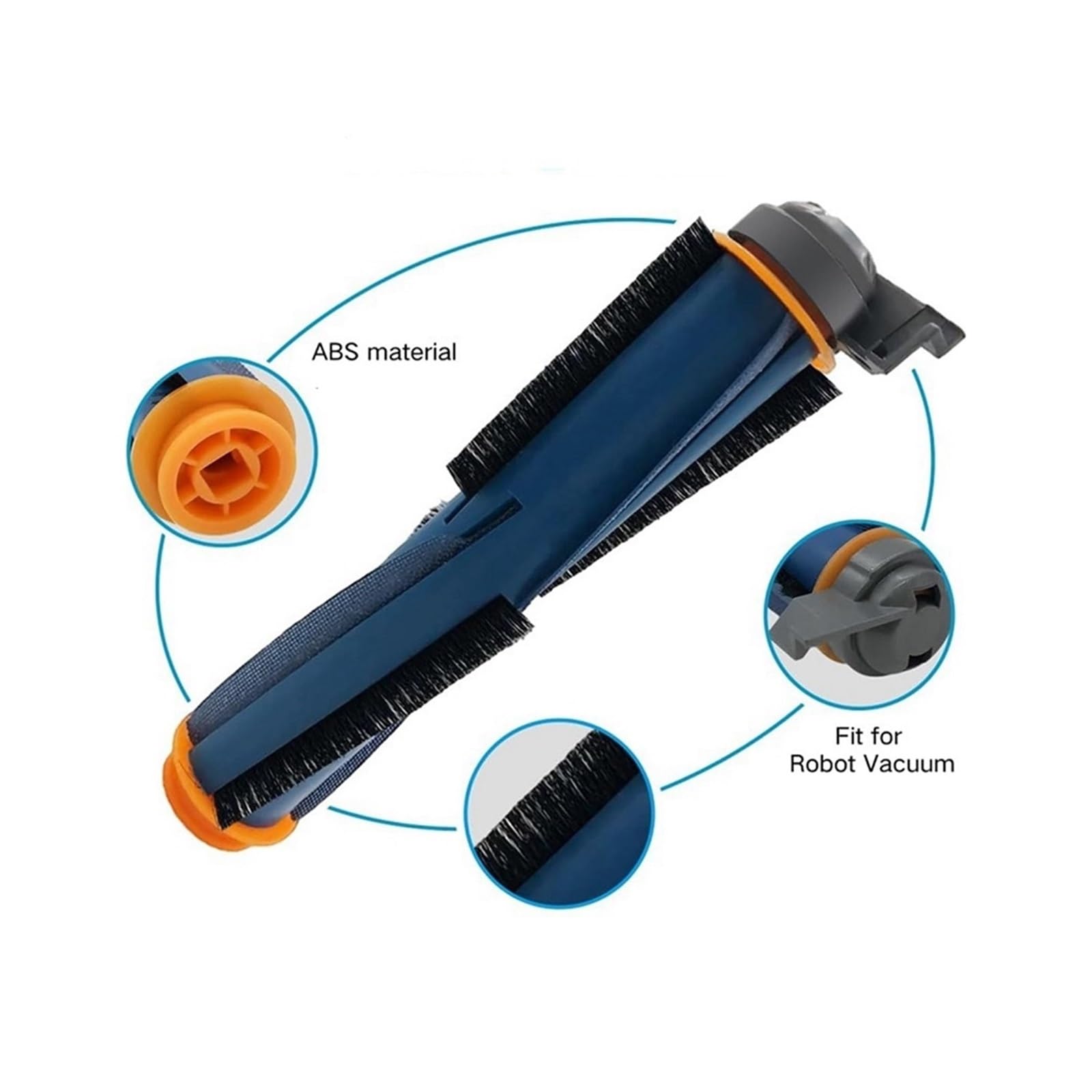 Cepillo Lateral Principal aspiradora, Compatible with Shark, Kit de Accesorios de Piezas de Repuesto de filtros de vacío Robot Matrix RV2310AE cepillos y Filtro de aspiradora