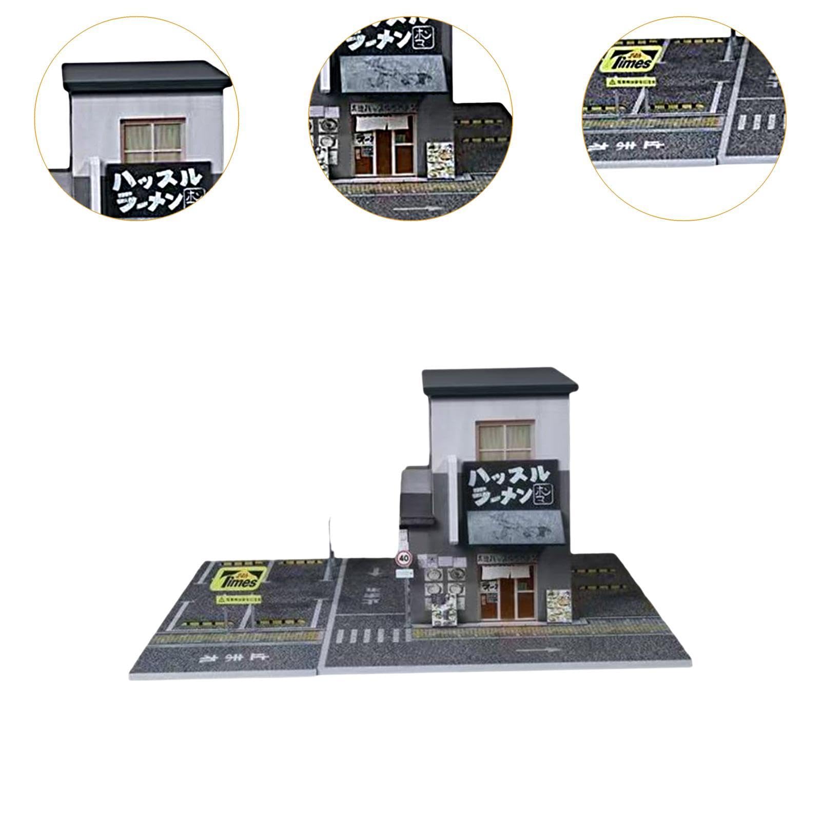 Diorama di Un Negozio di Ramen in 1/64, Progetti Fai da Te, Oggetti di Scena Cinematografici, Micro Paesaggi