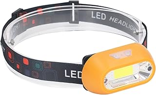 Portable USB Rechargeable Headlamp Waterproof LED Headlight with Red Light 300lm Portable Magnetic Headlamp Super Bright Running Headlamp COB Headlight Flashlight