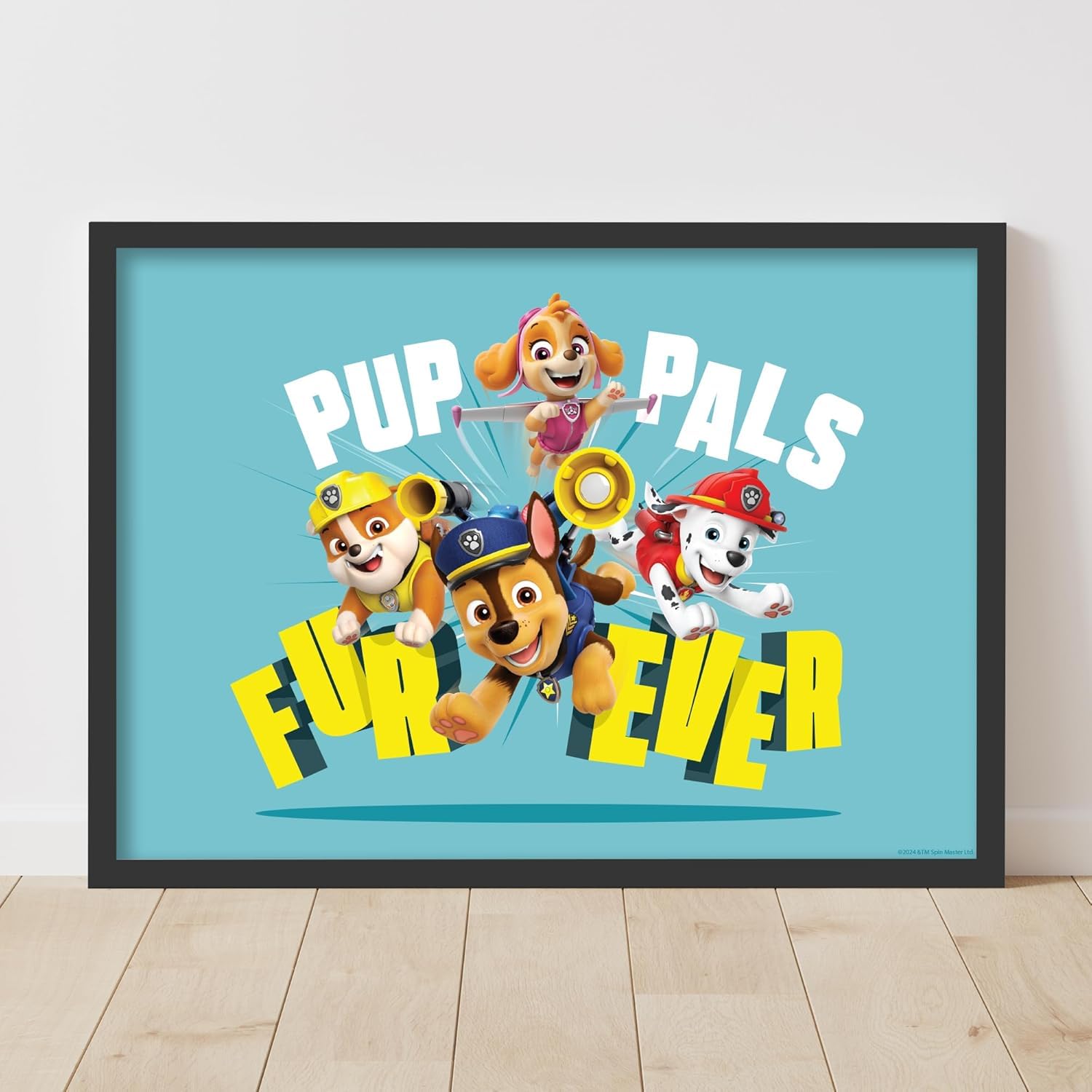 Themed Paw Patrol Print - Pup Pals Fur Ever Poster Wall Art (29.7cm x 42cm - A3)