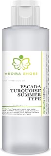 Perfume Oil - Our Impression Of and compatible with Es'Cada Turquoise Summer Type, 100% Pure Uncut Body Oil Our Interpretation, Perfume Body Oil