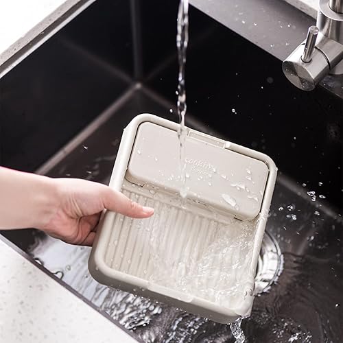 Miniatura 7 de 2 soportes para cucharas con soporte para tapa para estufa, cucharón de cocina, cucharón de cocina, tapa de olla para encimera de cocina, soporte de