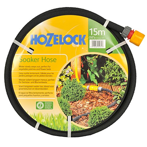 Hozelock 6762P0000 Tuyau Poreux 15 m Noir 37.0 x 37 x 50 cm