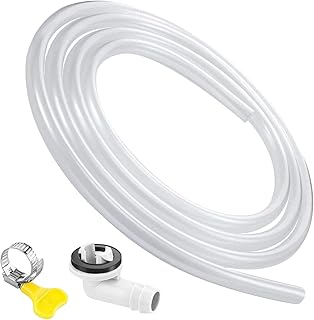 Klimaanlage Ablauf Kit | Ablaufschlauch Für Mini Split Klimagerät - Ablaufzubehör Mit Schelle Und Schlauchverbinder - Ablaufschlauch Für Tragbare