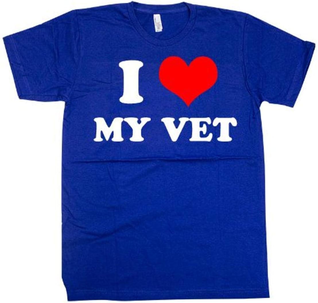 S.O. Tech I Love My Vet Tee, Blue, Medium