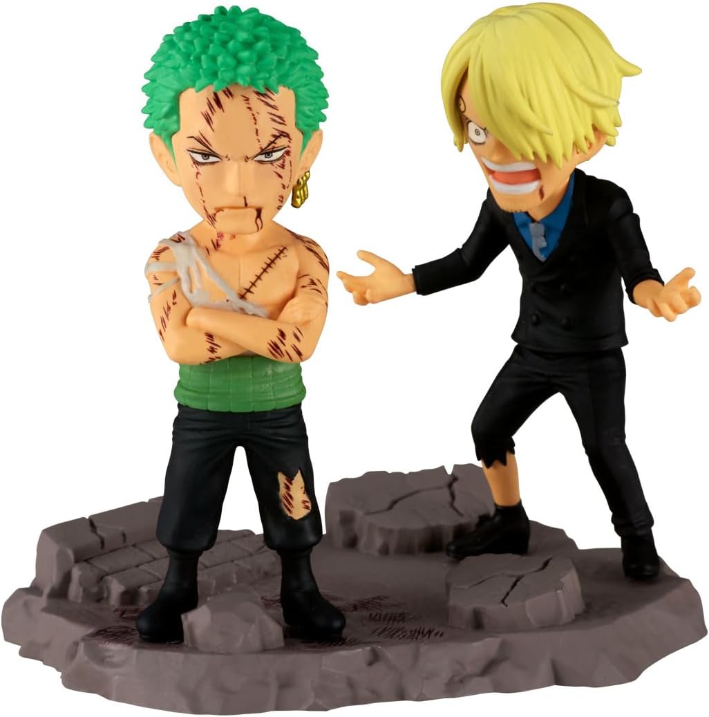 Banpresto - One Piece - Log Stories - Roronoa Zoro & Sanji Nothing at All! World Collectable Figure