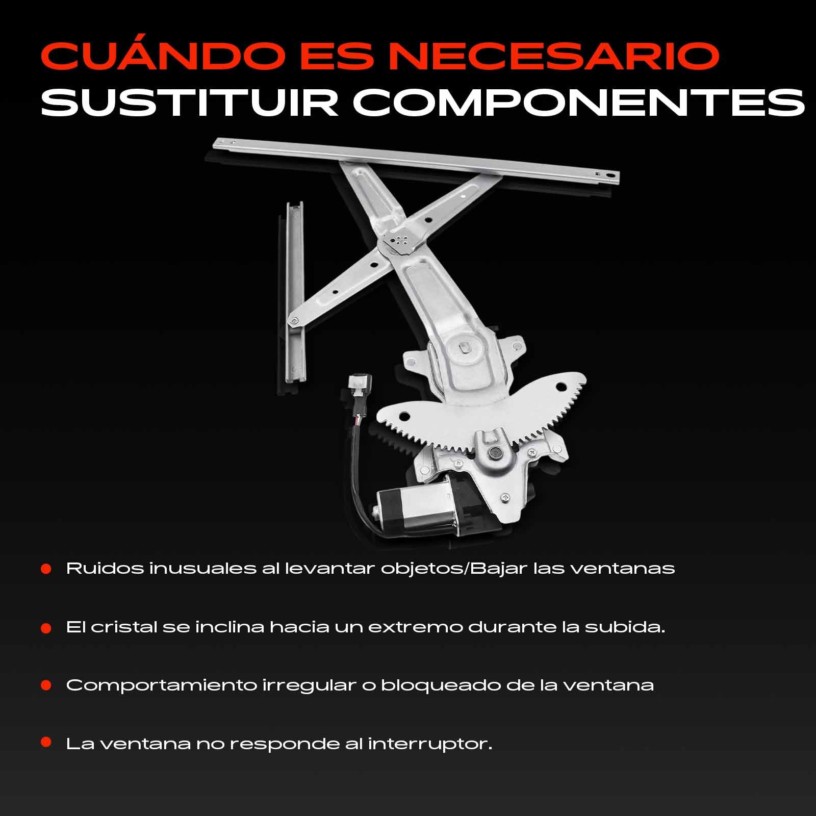 Frankberg Regulador de ventana con motor delantero izquierdo 0K2FA5956Y
