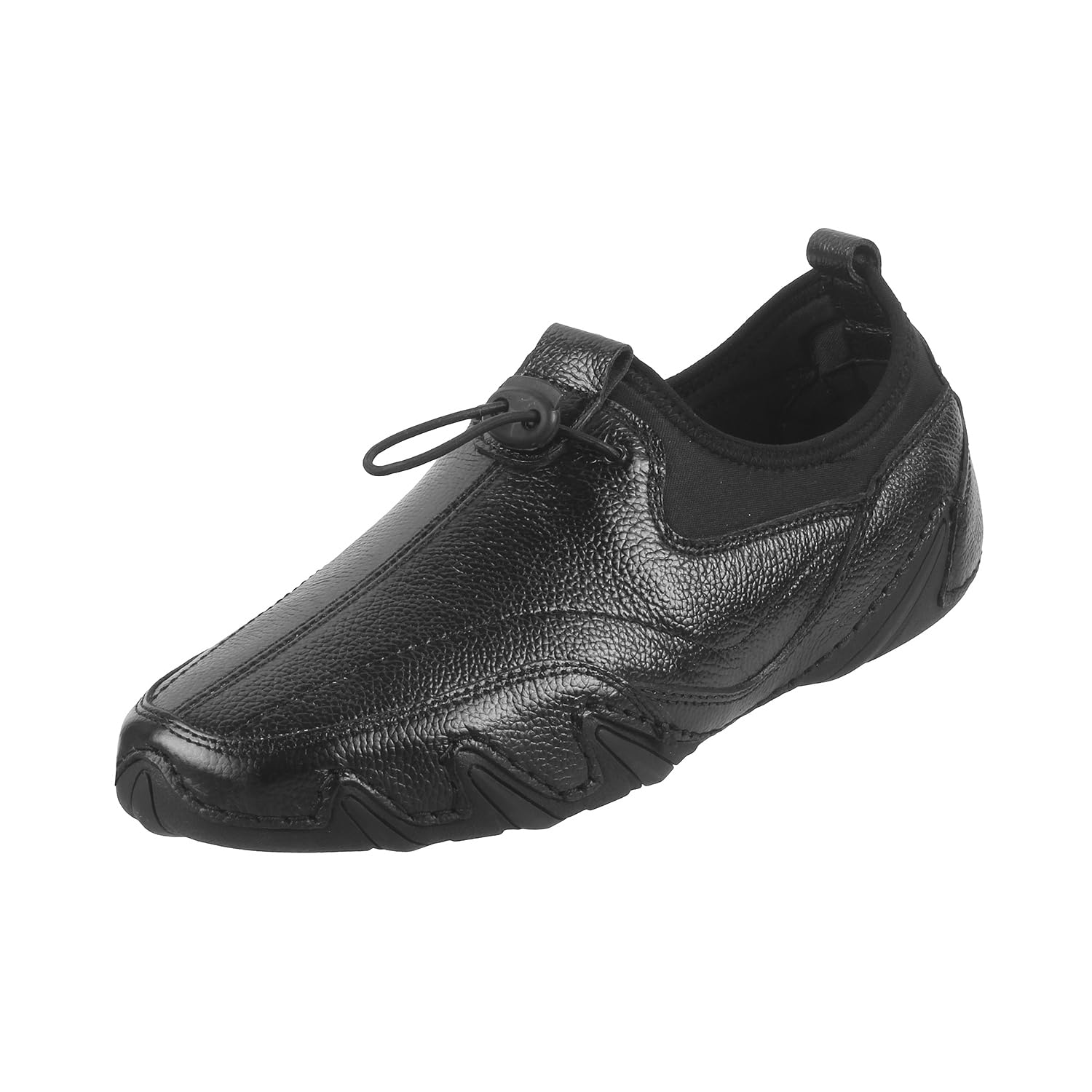 Metro Men Black Leather Casual Slip-on Shoes UK/7 EU/41 (71-83) (B0CHQRMWGK) Amazon Price History, Amazon Price Tracker