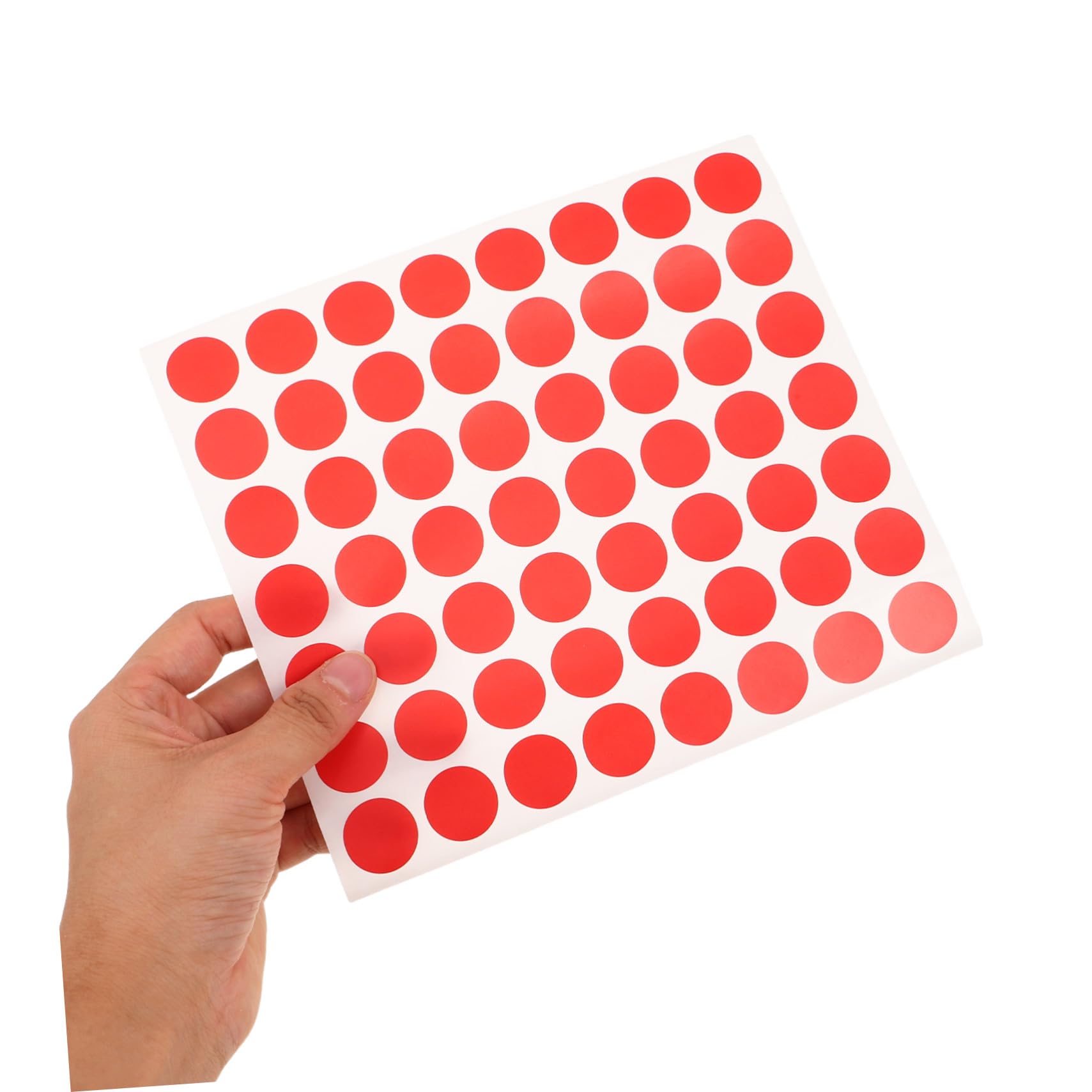 Etichette Adesive Rotonde 100 Fogli per Lavori Manuali | Formato Mini a Punti, Applicazione Facile, Uso per Sigillare Buste e Scrittura a Mano