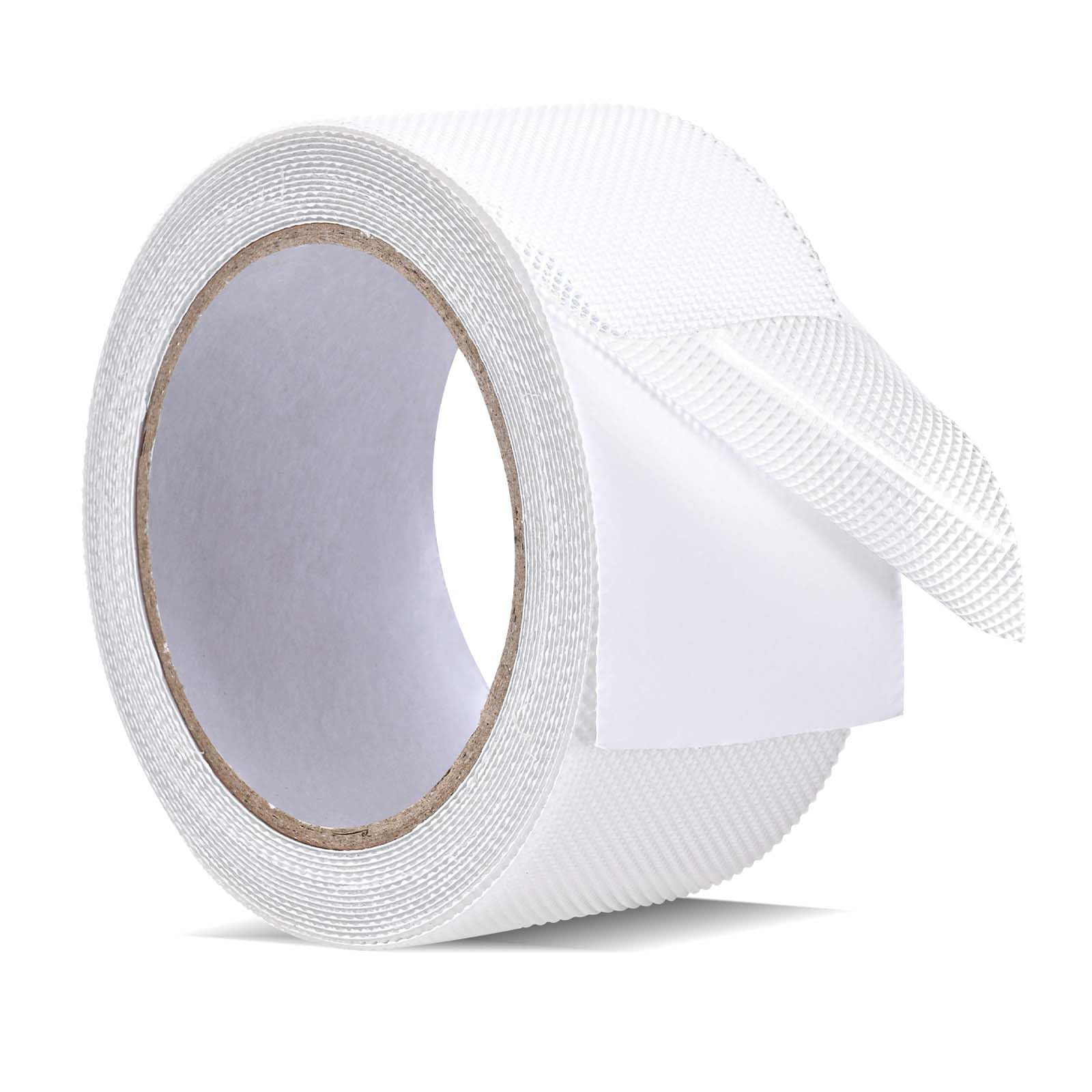 NZNSML Rubber Grip Tape Non Slip Rubber Tape 5 cm x 5 m Anti Slip Texture Enhances Friction Comfortable Self Adhesive Waterproof Cuttable Transparent Suitable for Tool Handles Stairs
