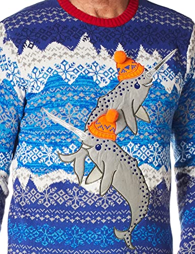 Blizzard Bay Men's Ugly Christmas Sweater Sea Creatures3