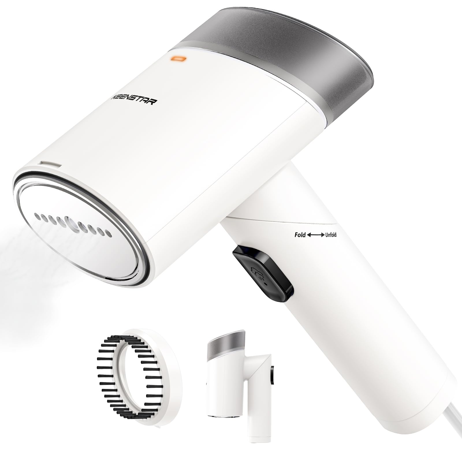 Dual Voltage Steamer for Clothes, 15s Fast Heat-up