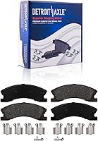 Vista 59 de Detroit Axle - Pastillas de freno delanteras para Nissan Pathfinder Frontier D21 720 Pickup Subaru SVX Pastillas de freno de cerámica con reemplazo