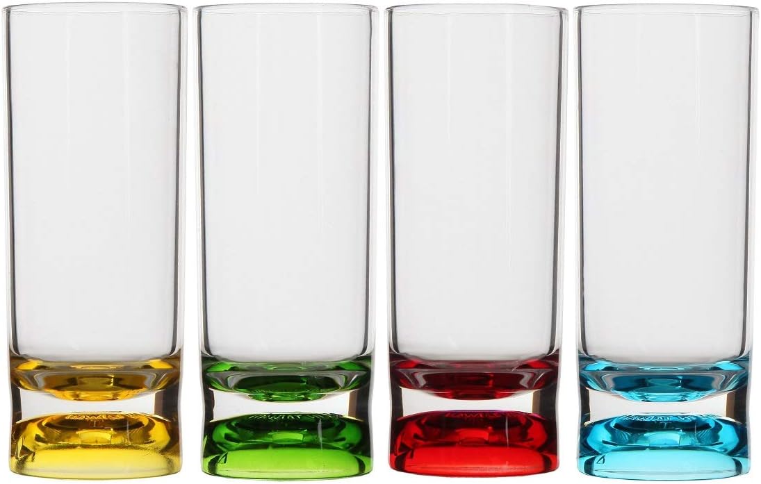Lily's Home Indoor and Outdoor Unbreakable Shot Glasses, Premium 2oz Clear Acrylic
