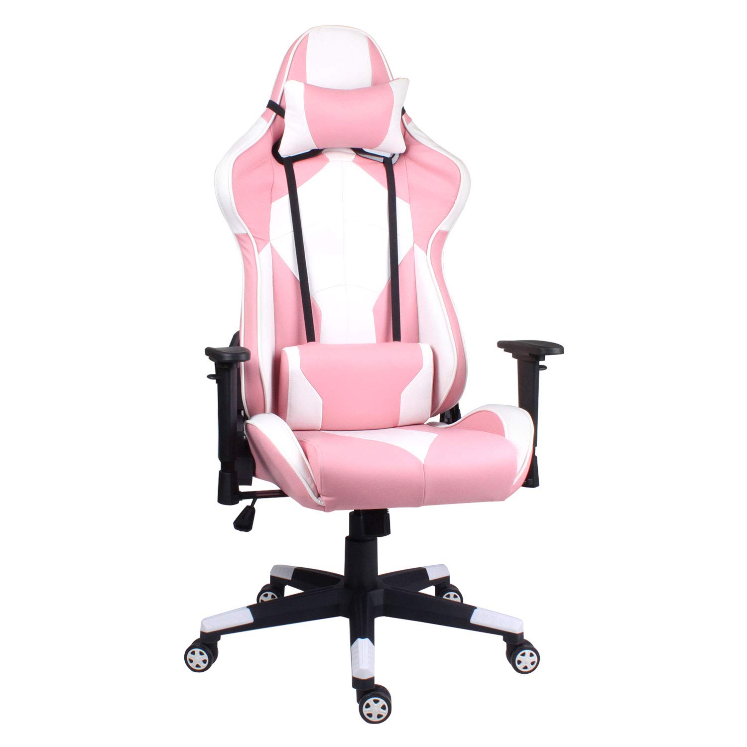 Buy Gaming Chair PC Computer Office Racing Chair with Back and Neck Support, Ergonomic Desk