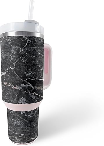 Miniatura 10 de MightySkins Skin - Vaso de vinilo compatible con Stanley The Quencher H2.0 FlowState de 40 onzas, diseño de tatuaje de la vieja escuela, funda