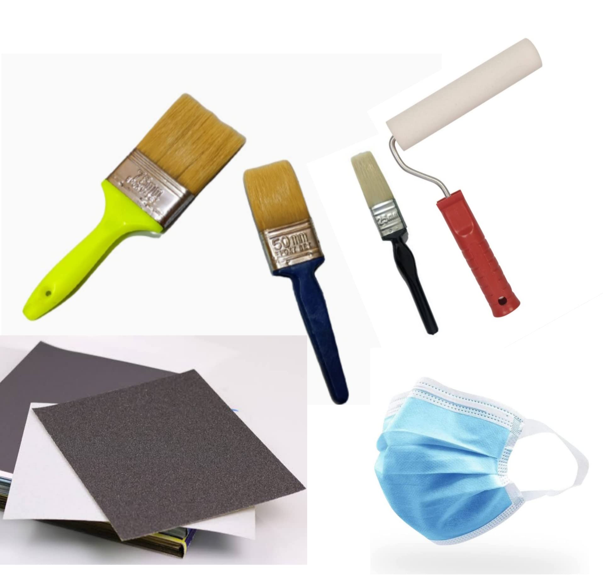 See full amazon price history chart for A. K® Wall Paint Painting Kit Wall Paint Painting Brush Roller 1"+2"+3"+6" Foam Roller with Handle, Sandpaper 150 Number, 3 Ply Mask ( Set of 6 Pcs ) A. K® Wall Paint Painting Kit Wall Paint Painting Brush Roller 1"+2"+3"+6" Foam Roller with Handle, Sandpaper 150 Number, 3 Ply Mask ( Set of 6 Pcs ) (B0B7KF5KQD) Amazon Price History, Amazon Price Tracker