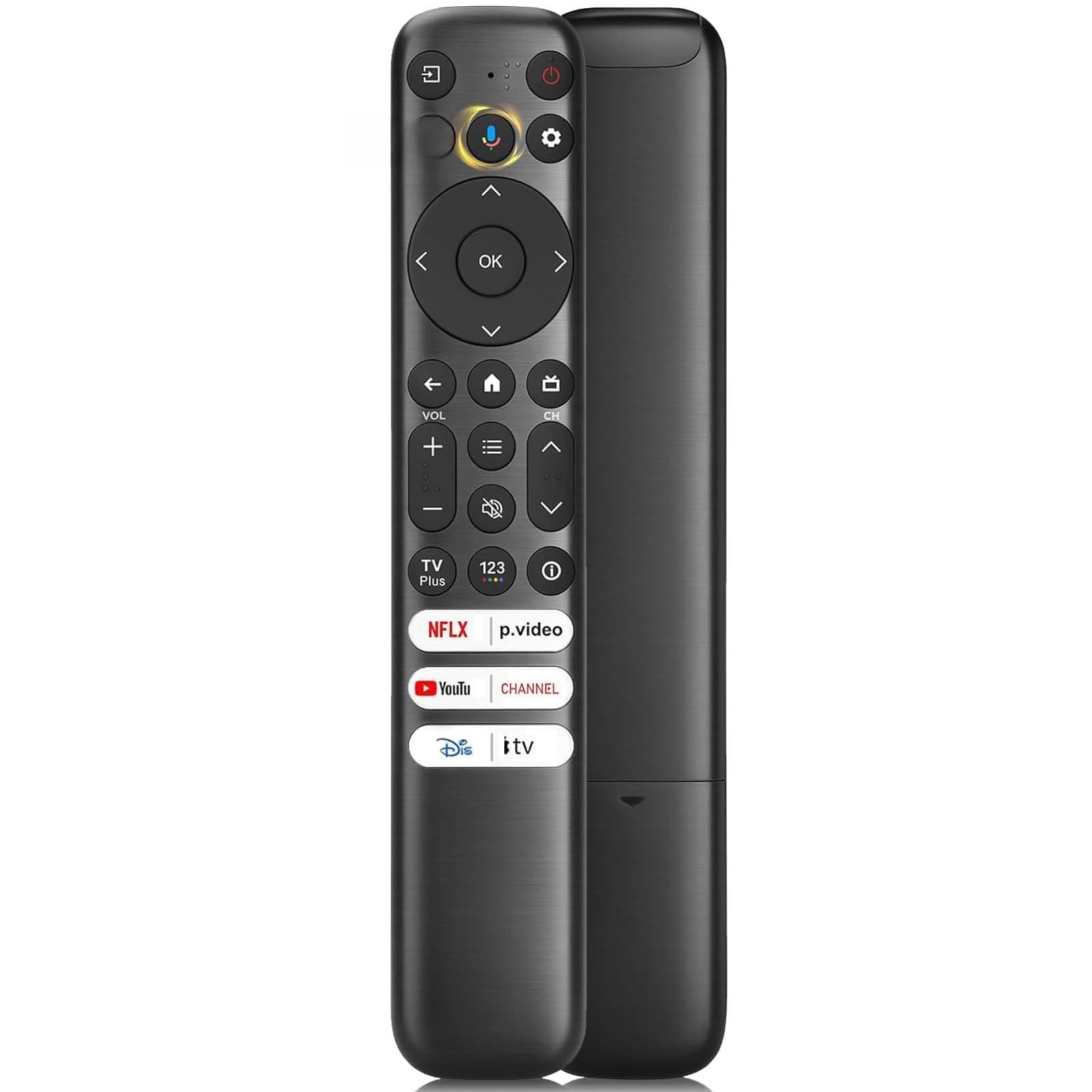Replacement Remote fit for All Insignia TV and/Toshiba TV, Compatible with Insignia/Toshiba/Pioneer/AMZ Omni/AMZ 4-Series TVs — view 8