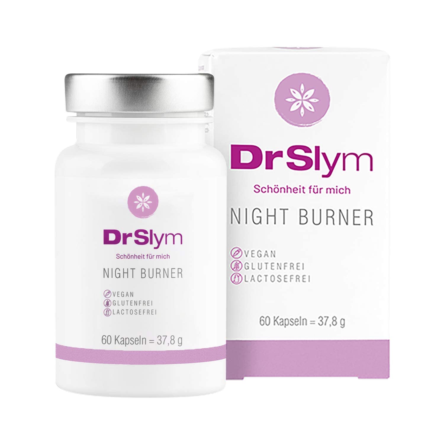 NIGHT BυRNER - mit Extrakten aus Melisse und Garcinia, Vitamin C und Chrom - 60 Kapseln. Herausragende Qualität. Bekannt aus deiner Apotheke, TV und HSE. Made in Germany.