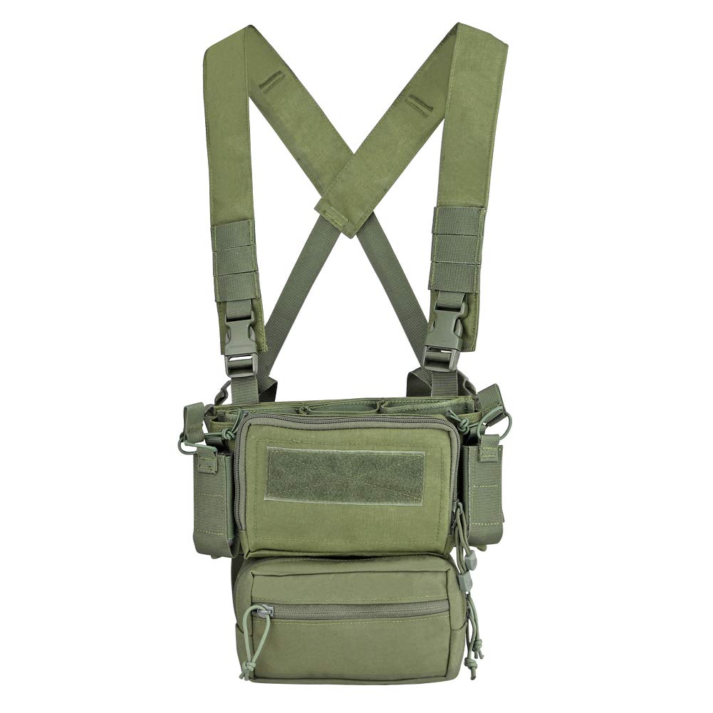 Buy DETECH Tactical Vest Army Chest Rig Carrier Armor X Harness Rifle