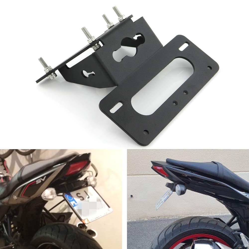 Xitomer Coppia Di Bobine Forcellone Per Moto, In Alluminio 6061-T6+POM Nero, Per Yamaha MT-07/FZ-07 2014-2024 E XSR700 2016-2020