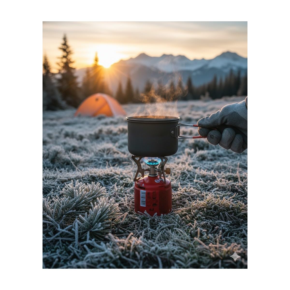 ALPEN CAMPING Pack 36 Cartouches Gaz 190g Butane Propane Mix Sécurité Stop Gaz EN521 Recharge Universelle Perçable Type 200