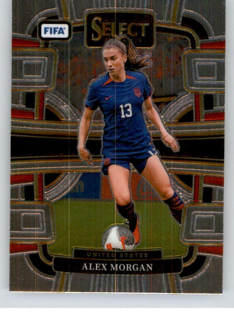 2023-24 Panini Select FIFA #72 Alex Morgan United States (WNT) Terrace Official Soccer Card in Raw (NM or Better) Condition