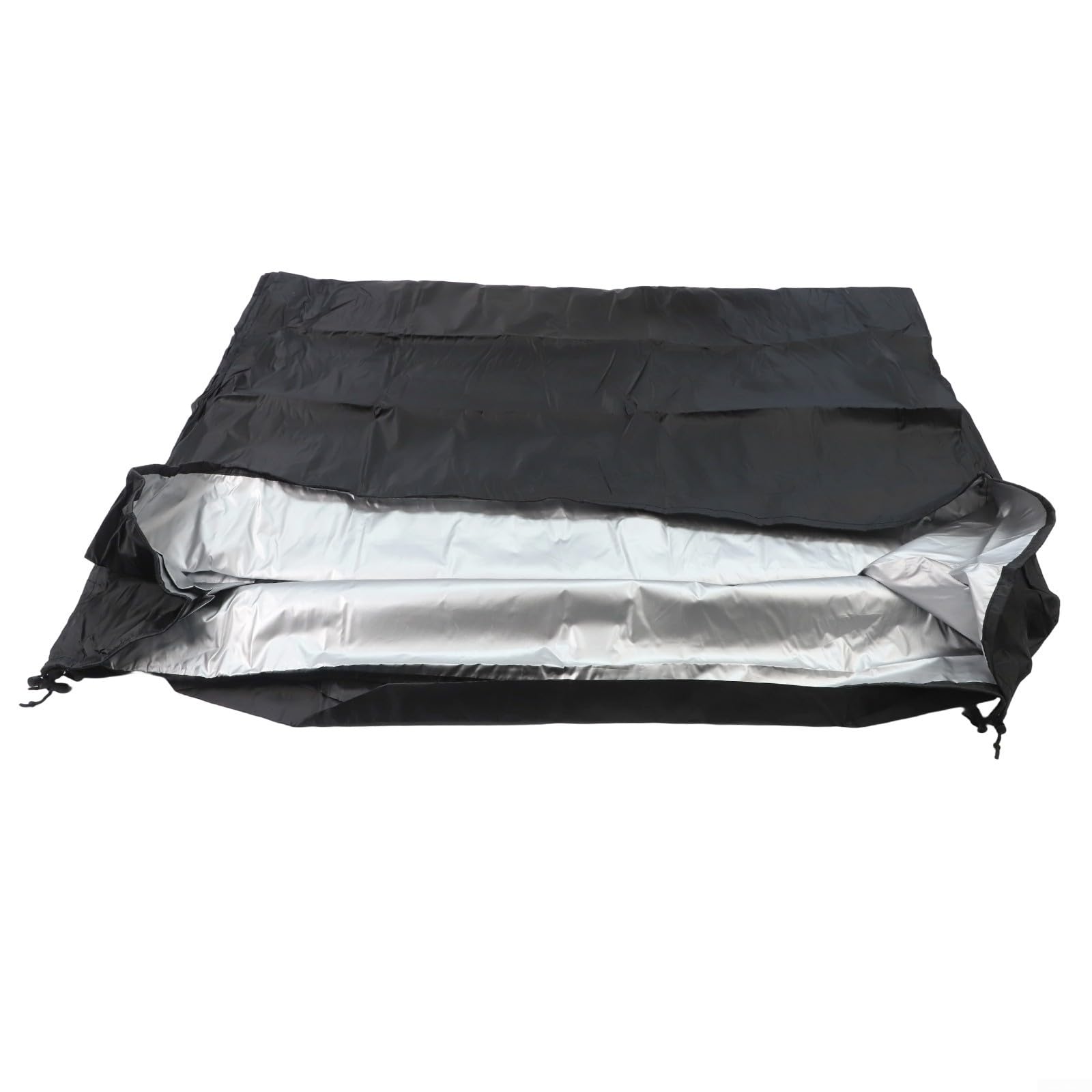 Housse de protection pour étagère de rangement avec panneau en maille PVC transparente, housse de protection résistante à l'eau pour supports métalliques, 122 x 45 x 183 cm (L x l x H) avec fermetures