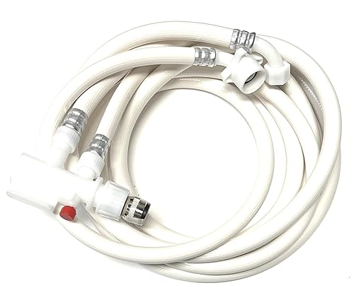 Shark Industrial 8 FT Countertop Dishwasher Fill and Drain Hose