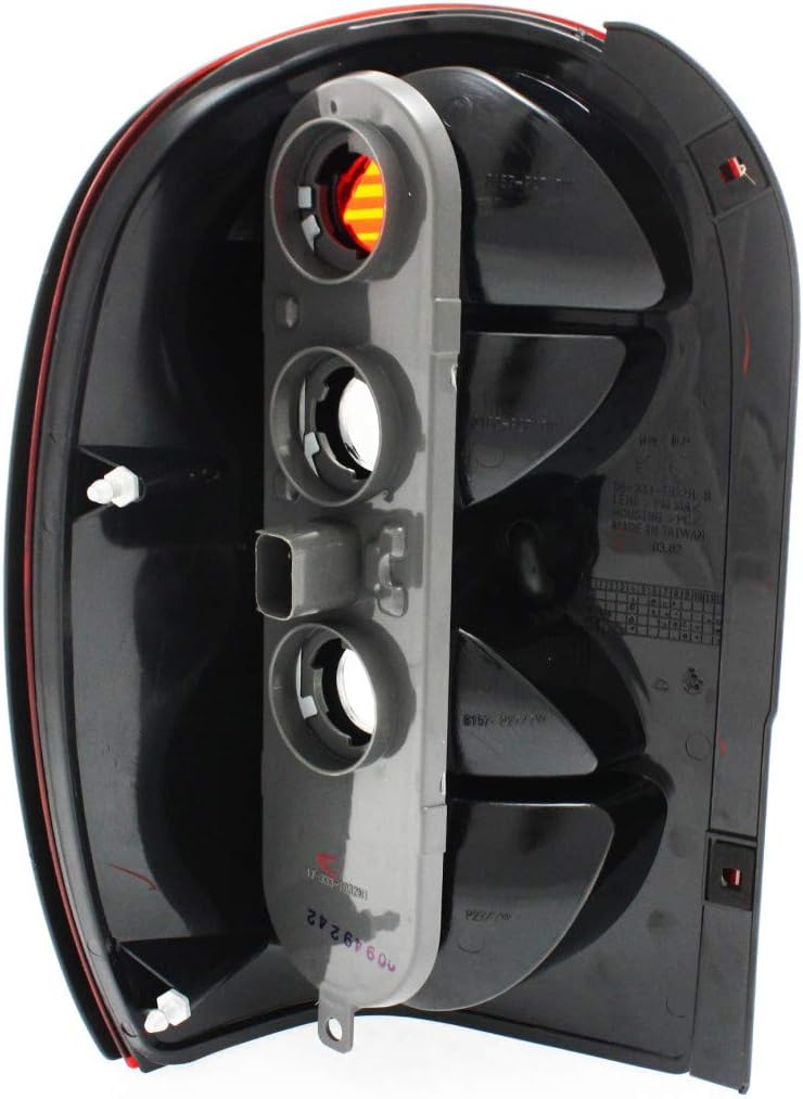 CarLights360 For Jeep Liberty 2005 2006 Tail Light Assembly Unit Passenger Side W/AIR DAM | CH2801160 | 5KJ40RXFAC
