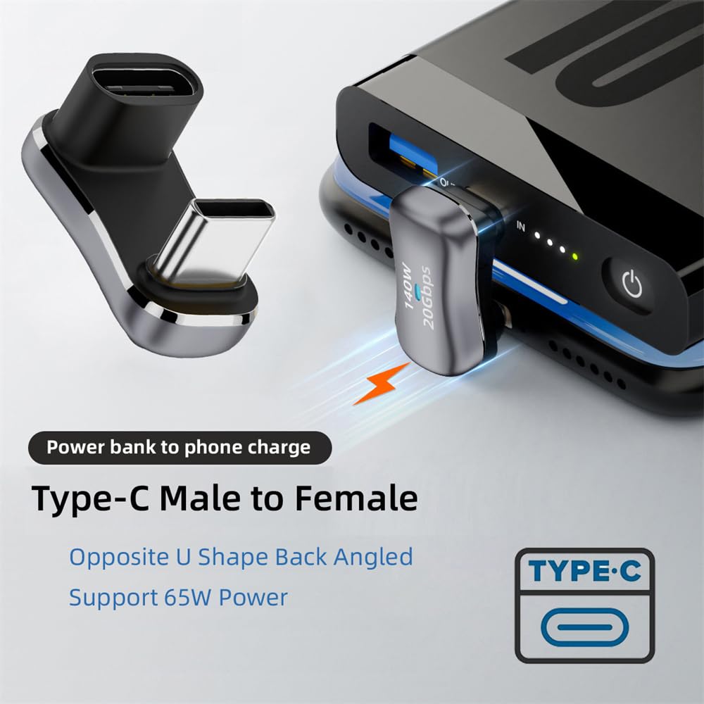 Adattatore USB-C CY A U Rovesciata, Maschio-femmina, Comodo Per Steam Deck E Smartphone