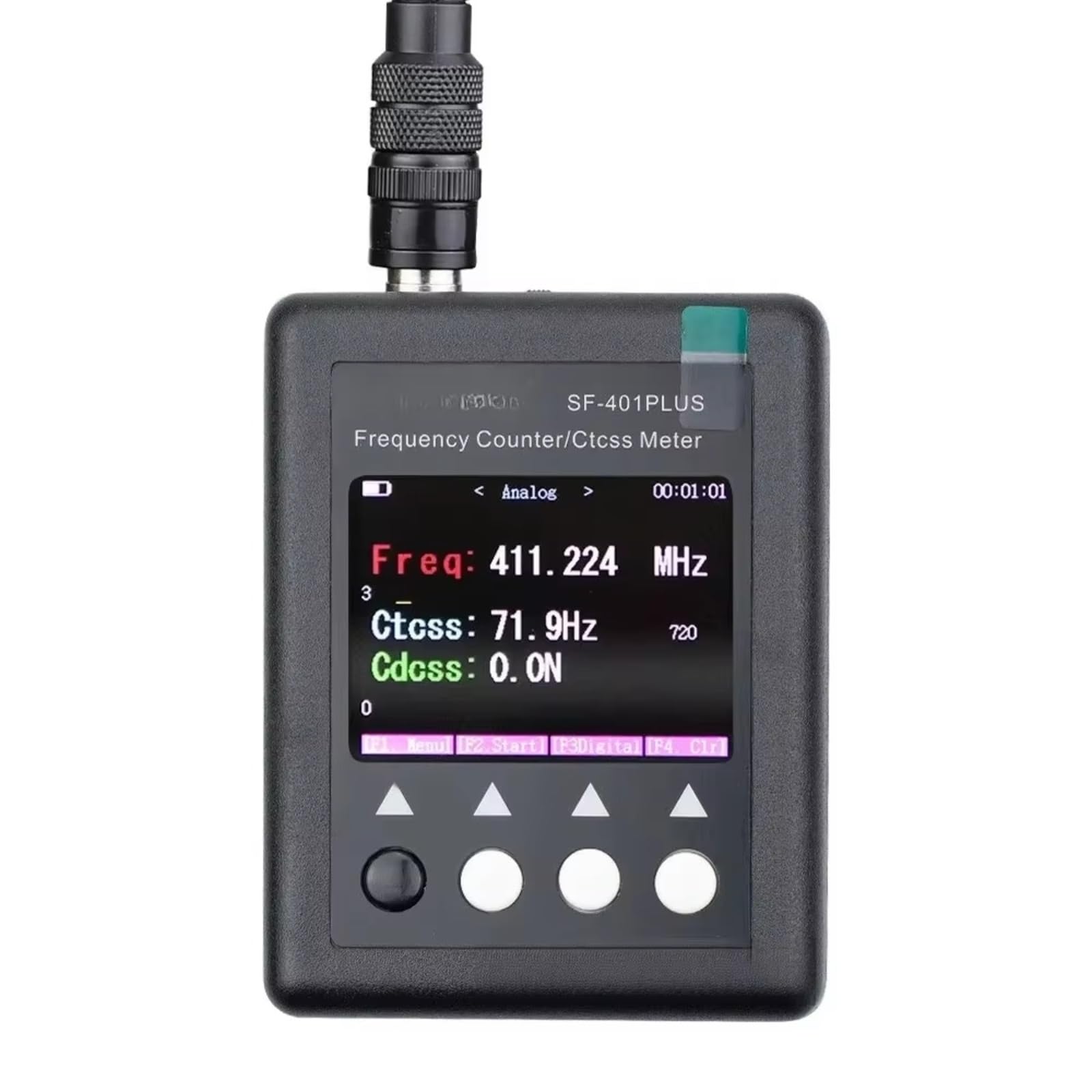 Contador De Metros 100Mhz-3000Mhz Pantalla Digital Portátil SF401 Plus